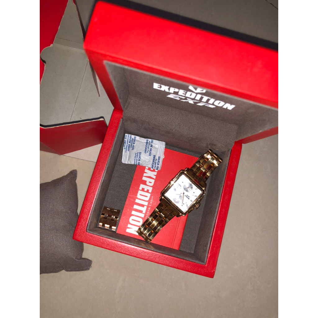 Preloved jam tangan EXPEDITION EXP wanita