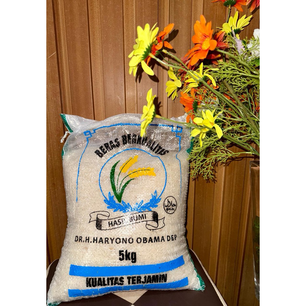 

Beras Pulen CAP Hasil Bumi, kemasan 5kg