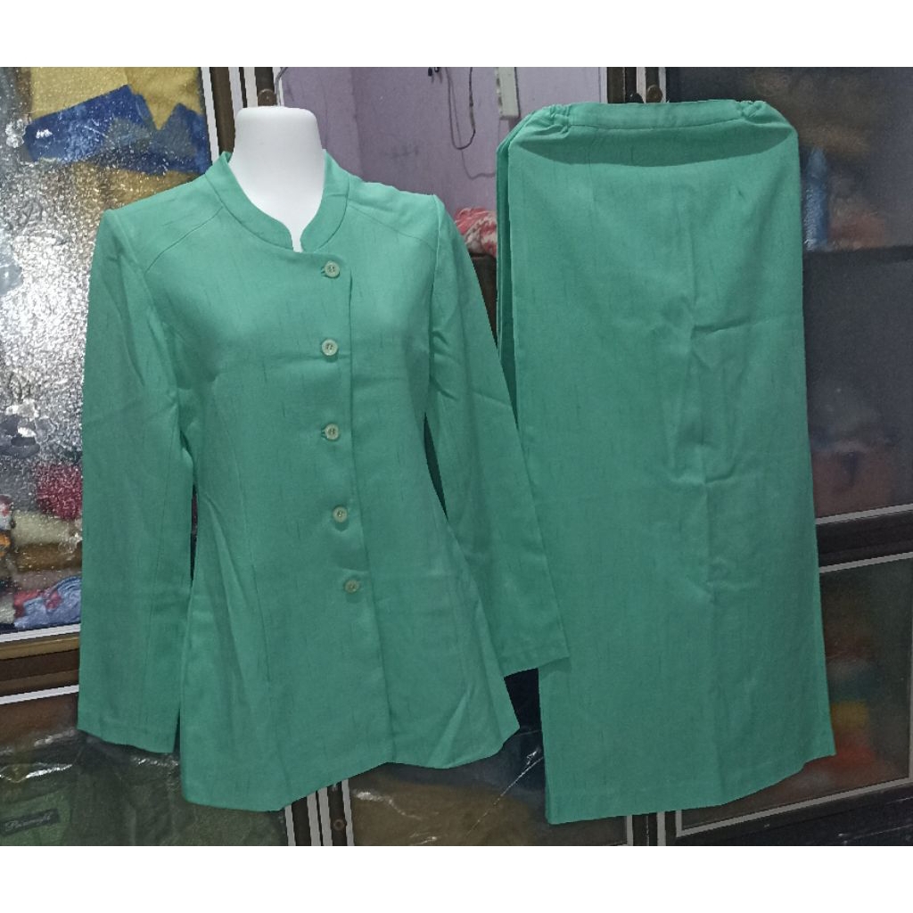 setelan seragam dinas wanita preloved