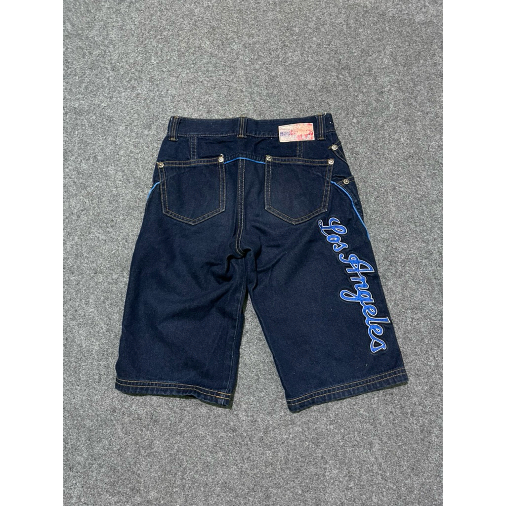 Celana pendek jeans MLB LA second