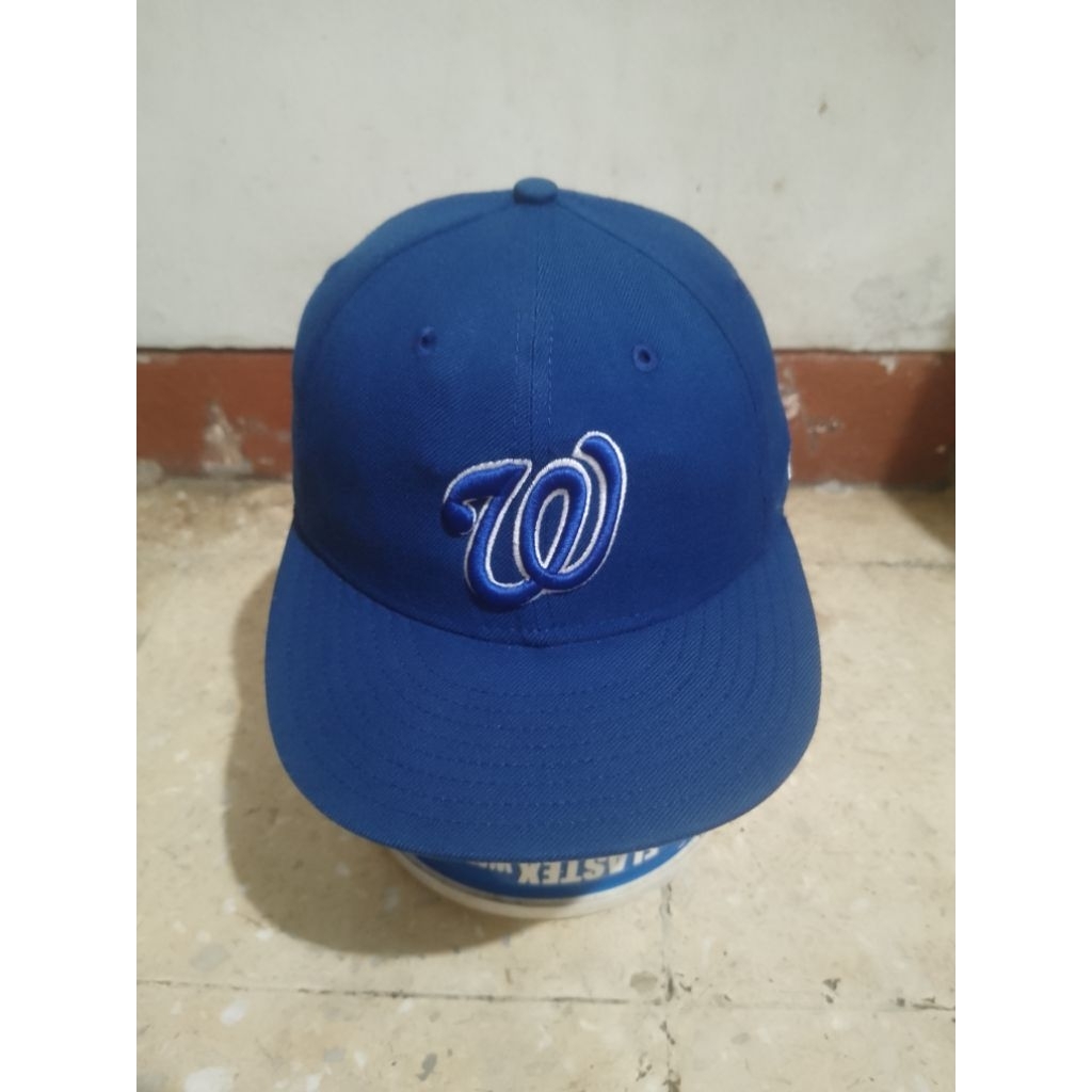 Topi new era x MLB logo B original second bekas