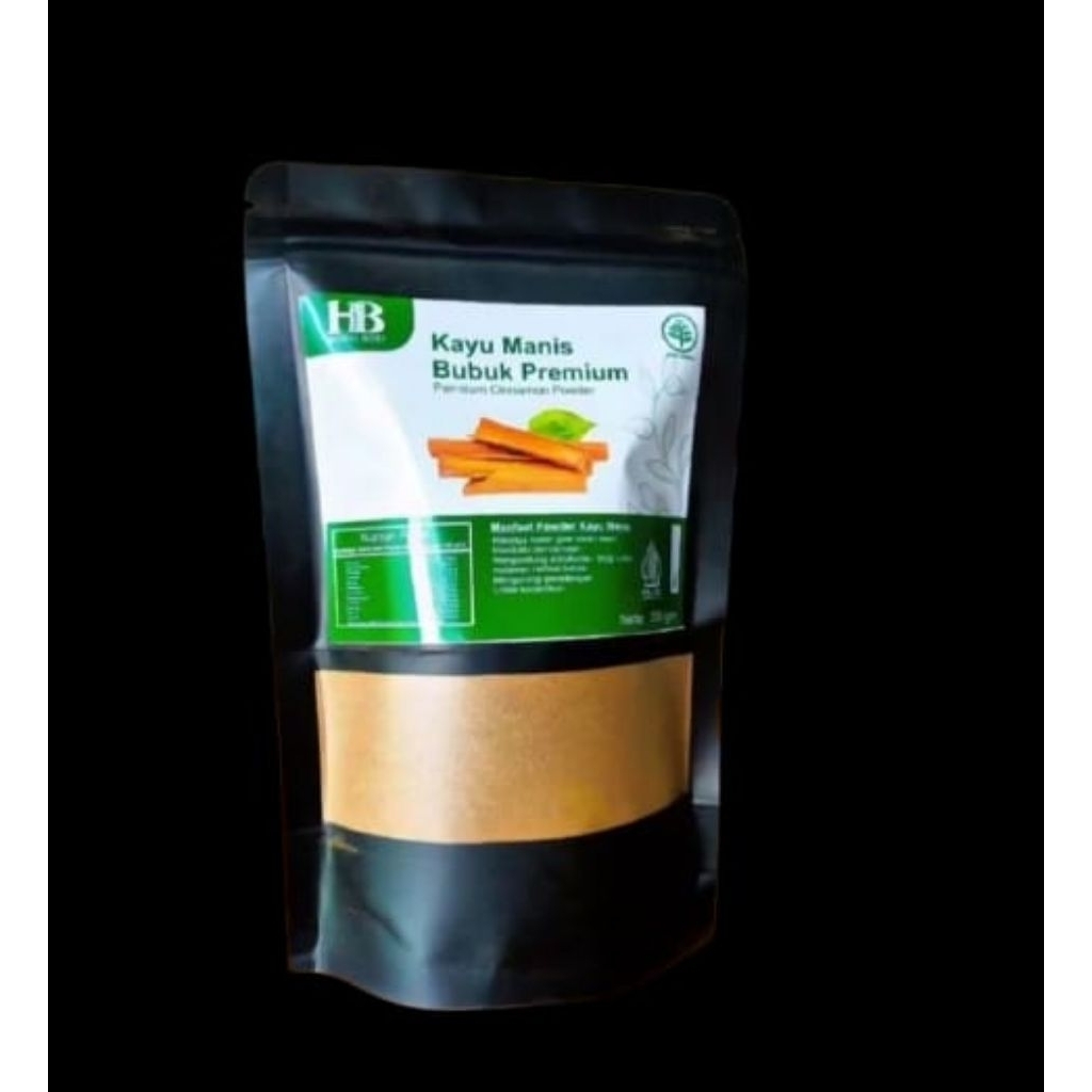 Kayu Manis Bubuk Murni 250gr – Rempah Herbal Alami / Jamu Tradisional