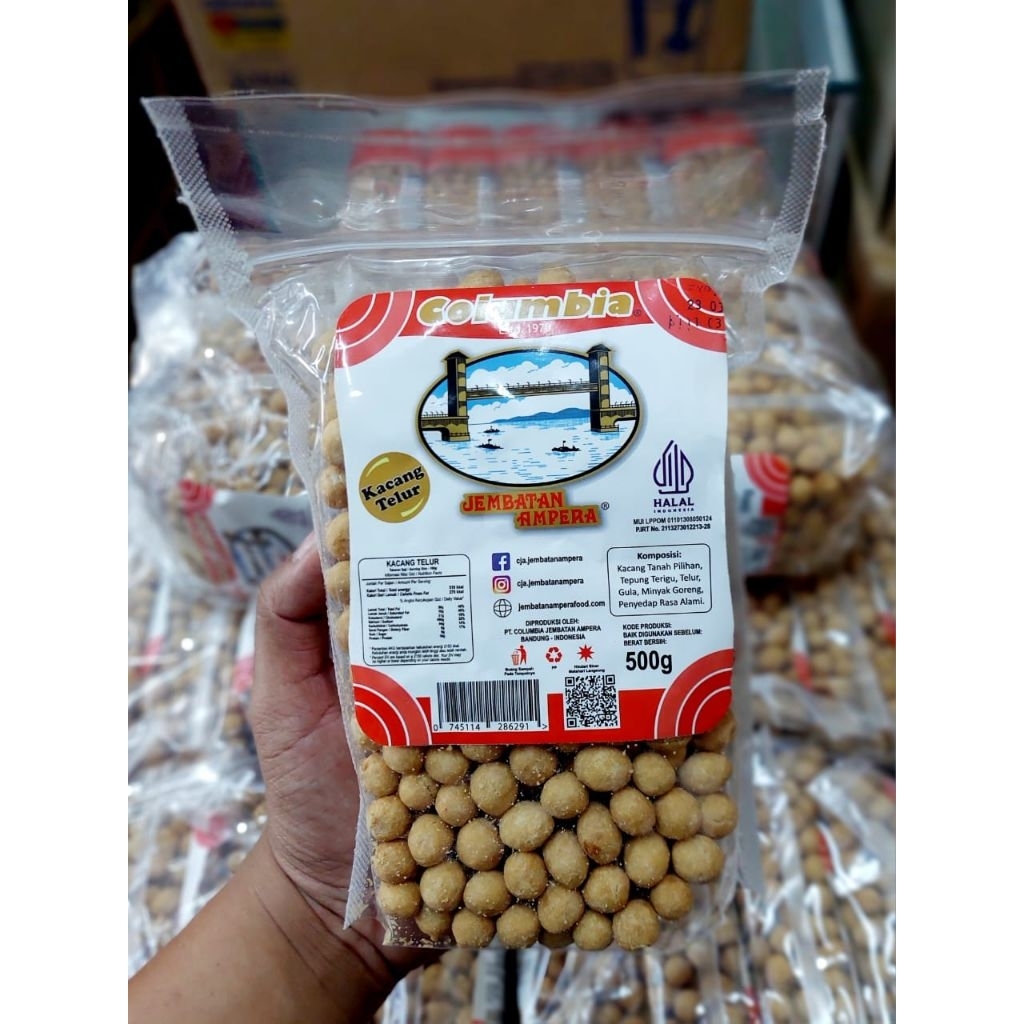 KACANG TELOR JEMBATAN AMPERA 500GR