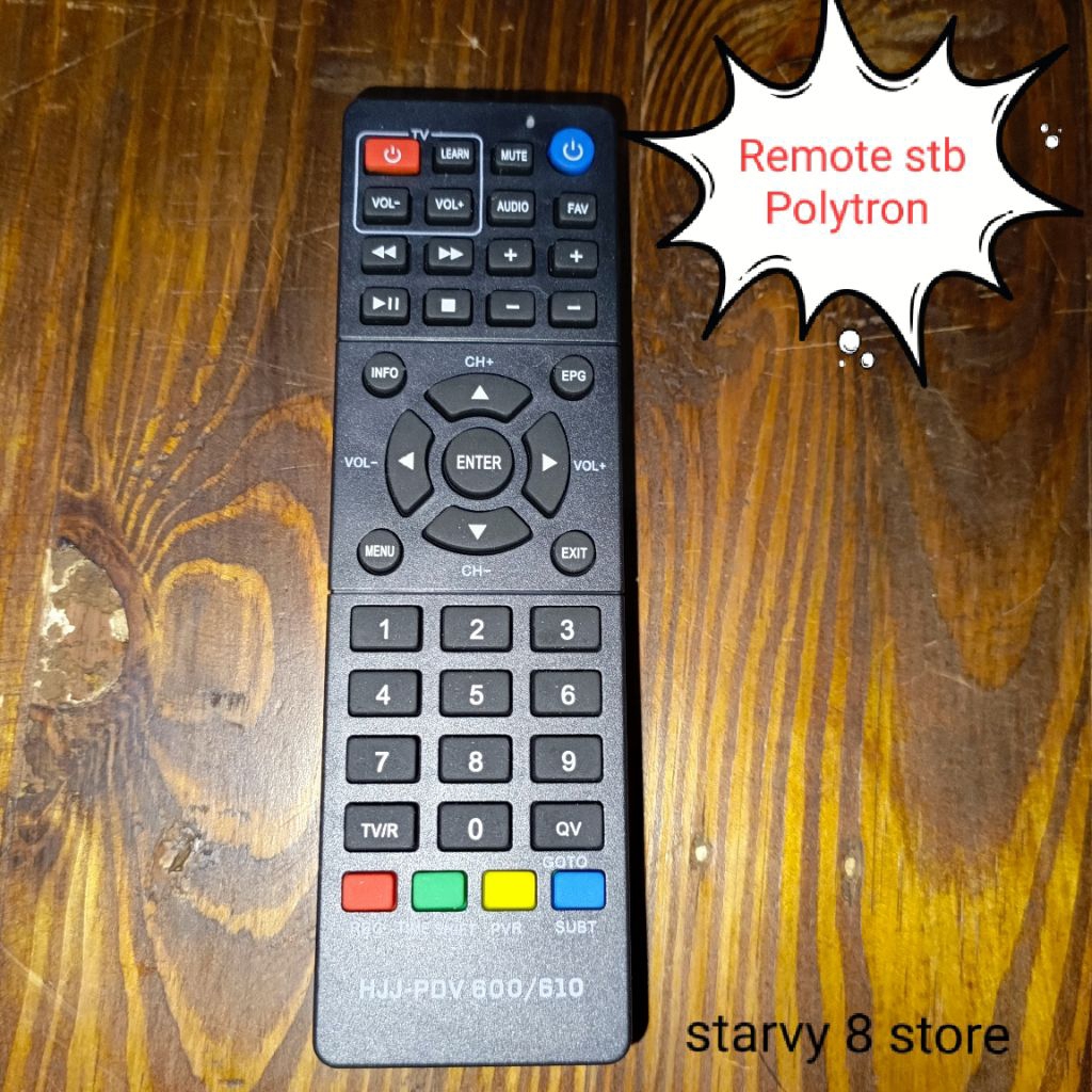 Remote stb polytron PDV 600/610/620/700/720