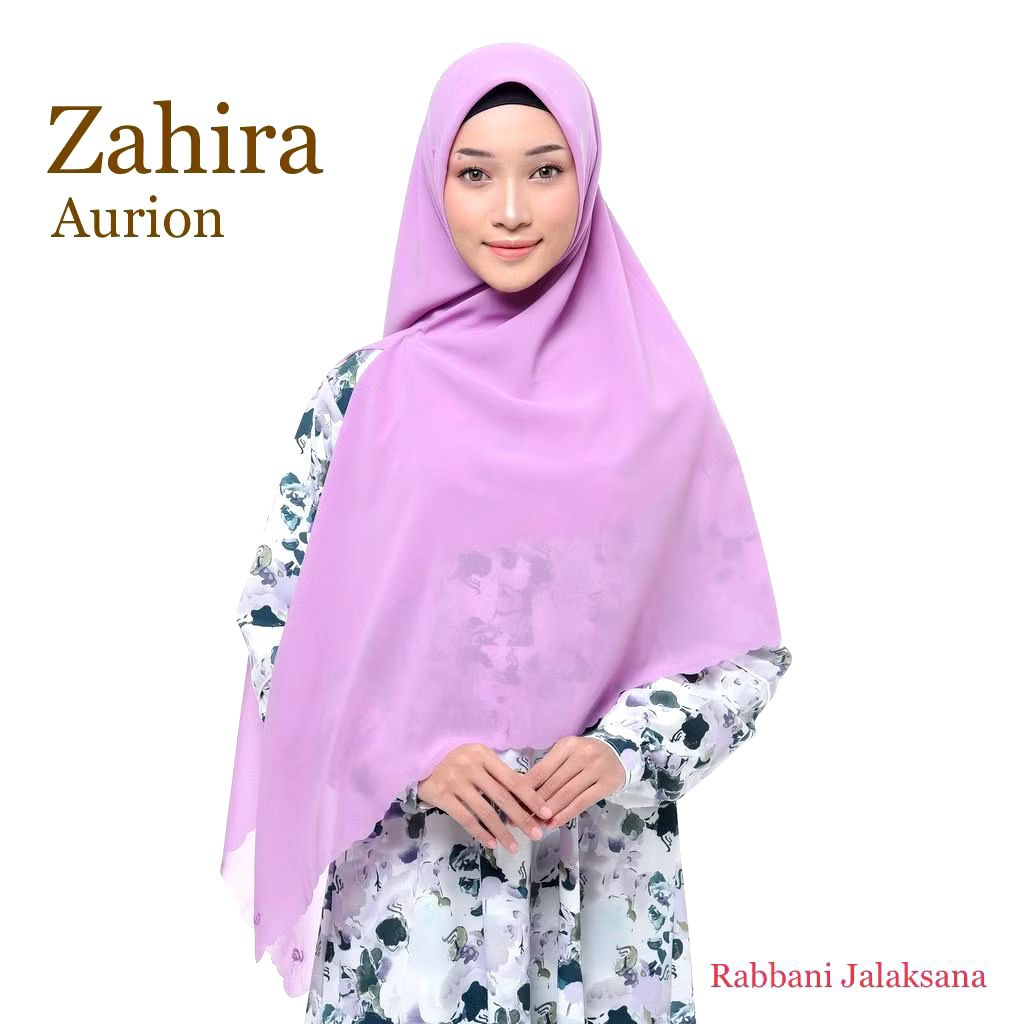 Rabbani Asli-Kerudung Segi empat Zahira Aurion V2 SIZE XL