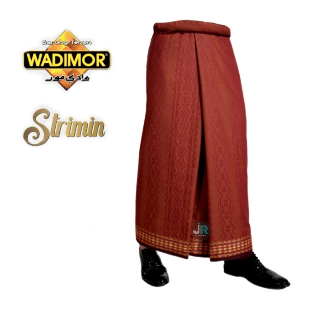 Sarung Wadimor Tenun STRIMIN motif SONGKET