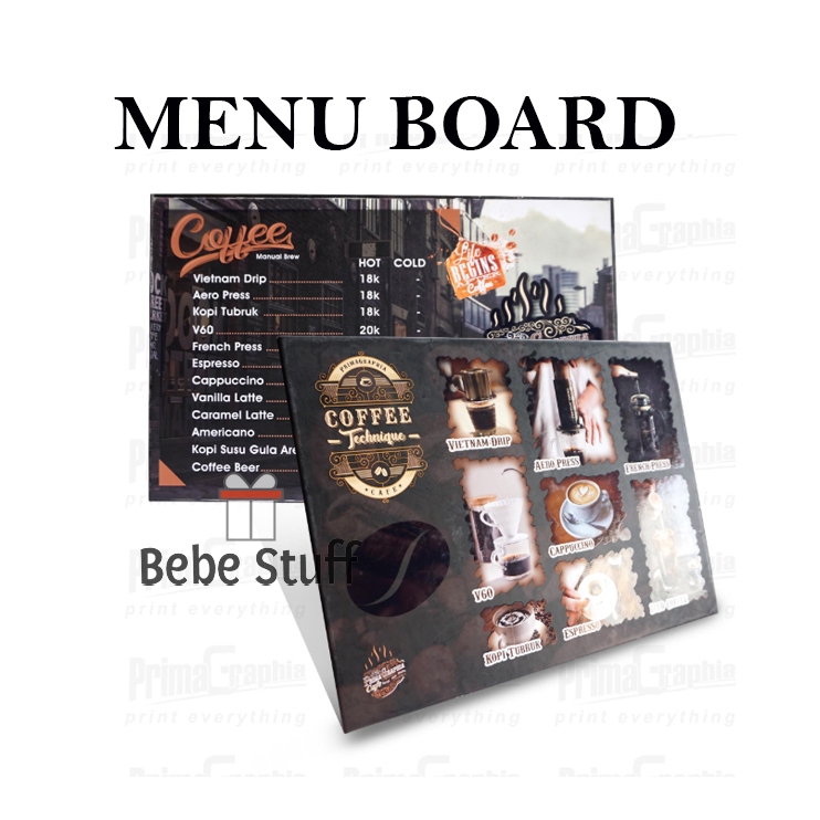 Papan Menu / Menu Board