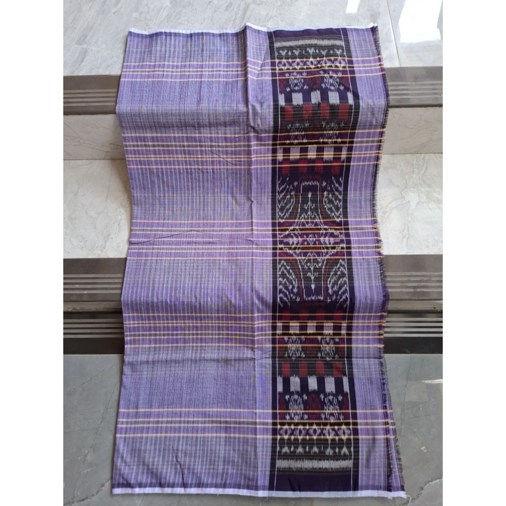 [Kain Murah] Kain Tenun Endek Seseh Bali Polos - Kamen Endek Bali Kotak Dobol - Kain Tenun Bali Mura