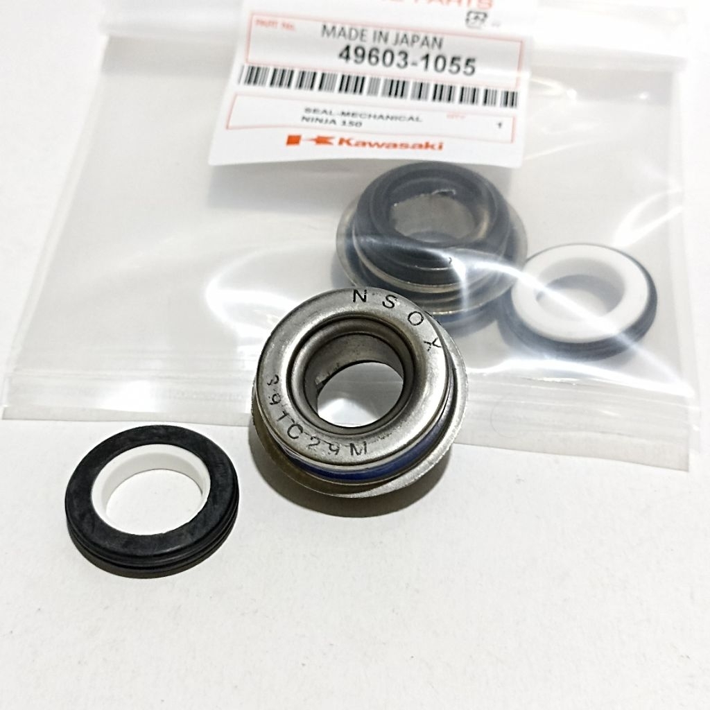SEAL SIL WATERPUMP NINJA R 150, WATER PUMP MECHANICAL KAWASAKI NINJA R - RR 150 sil water pump ORIGI