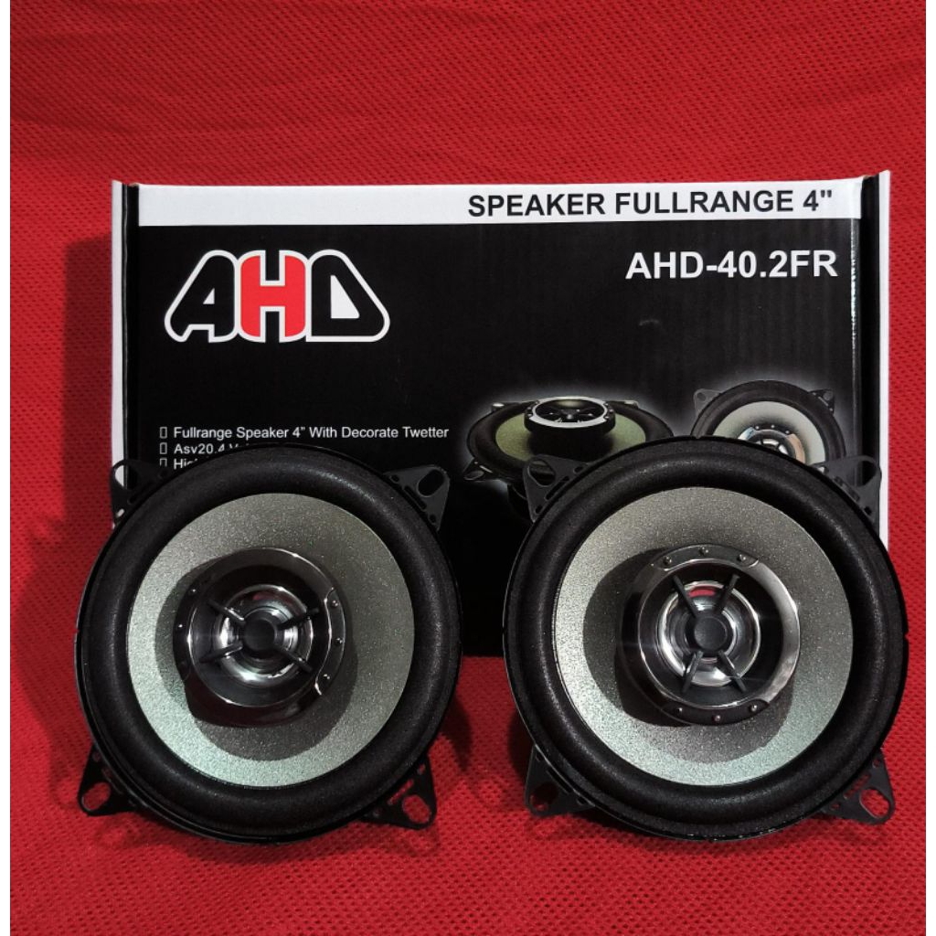 Speaker full range AHD-2FR 4inch speaker coaxcial 4inch | Audio mobil