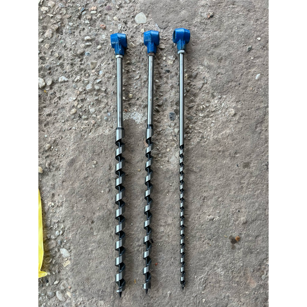 Mata bor kayu panjang 50cm / Mata bor manual 1/2” 3/4” 5/8”