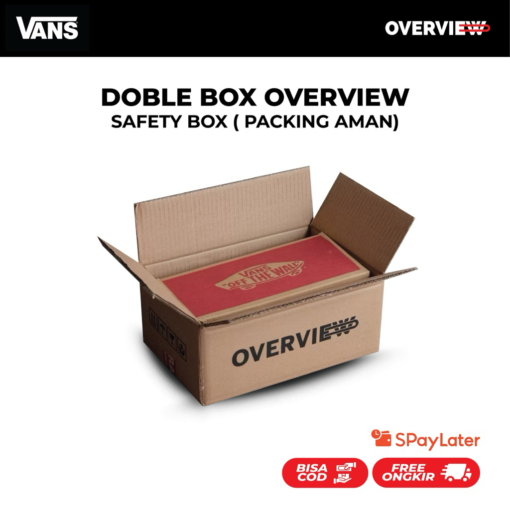 

SAFETY BOX / KARDUS PACKING / EXTRA PACKING / DOUBLE BOX OVERVIEW (TEBAL)