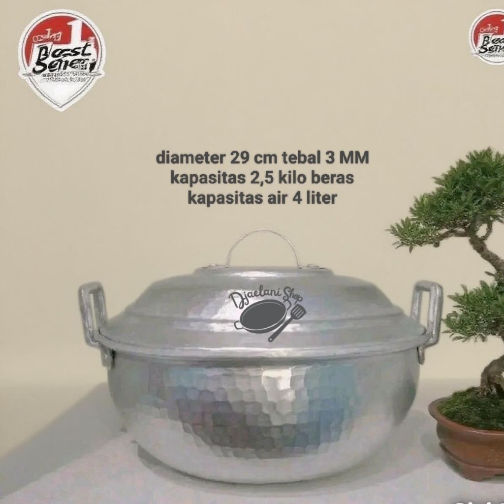 promo panci cuwo tumis sayur liwet soup ANTIK alumunium tebal khas garut
