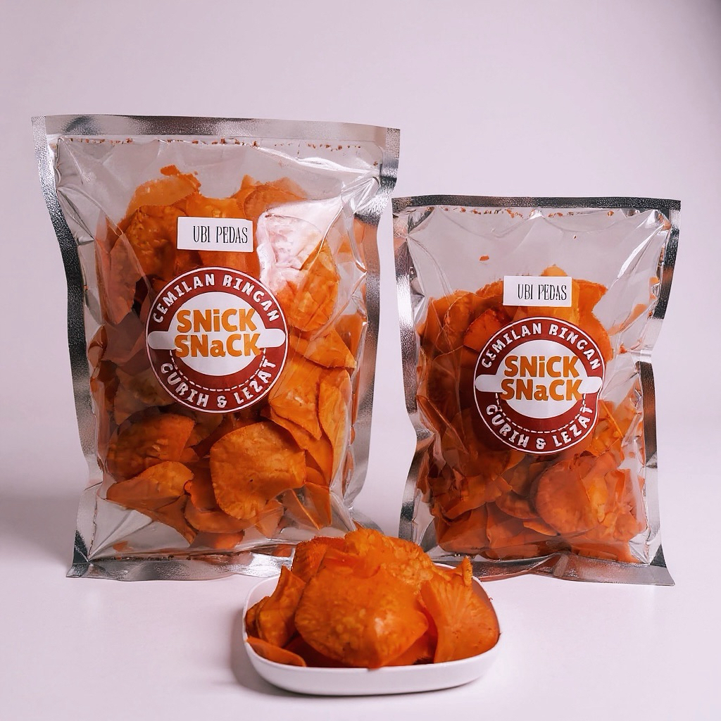 

Snick Snack Singkong Balado 100gr / Keripik Singkong / Keripik Ubi