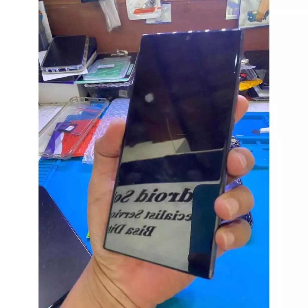LCD+Frame Samsung Not 20 Ultra Kualitas Ori Oled