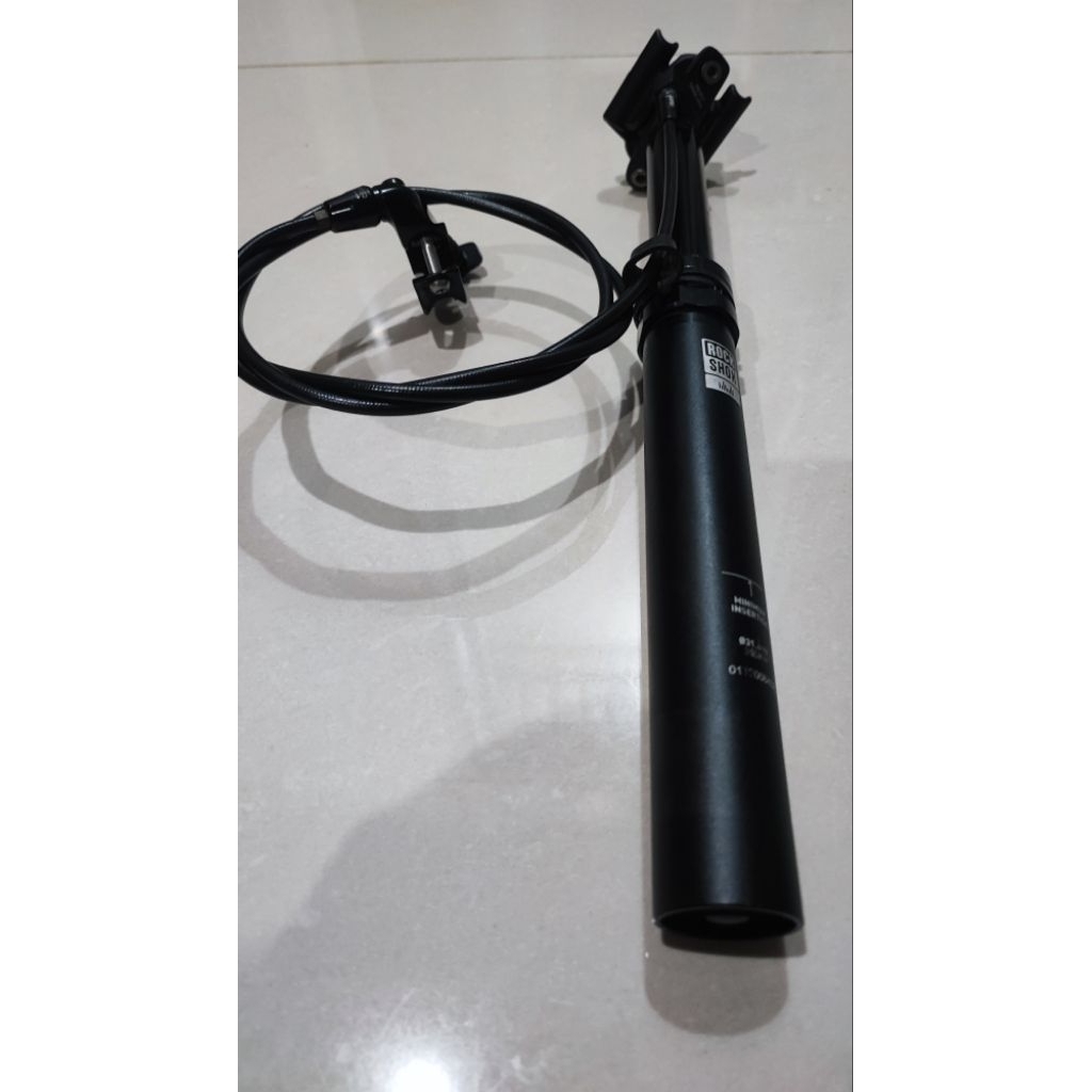 Dropper Seatpost sepeda MTB ROCKSHOX Reverb 31.6 Travel 100 outer cable ,fungsi normal siap pakai