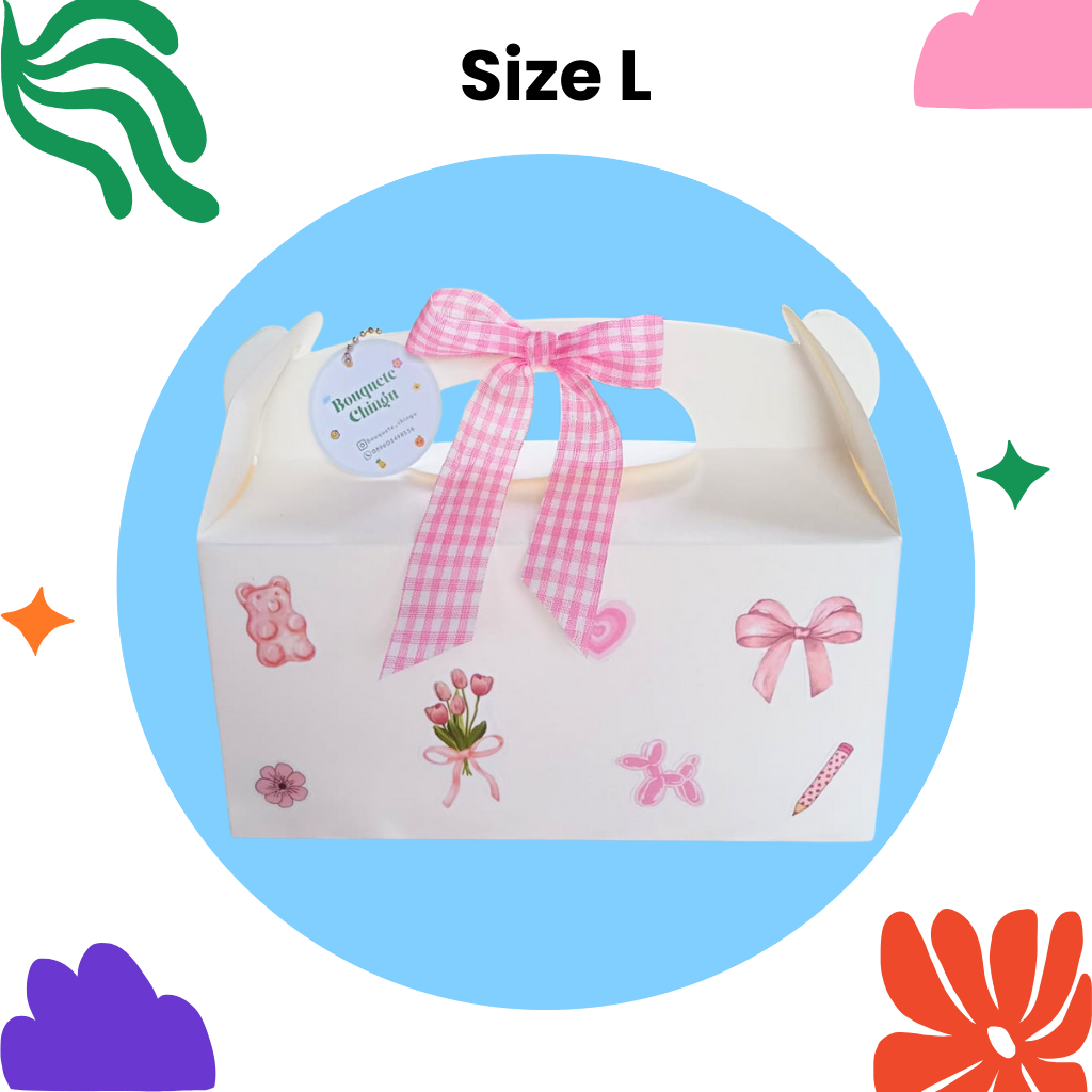 

Gable Box (Ukuran L) | Box Hampers | Gift Box Snack