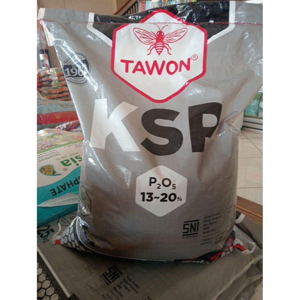 Pupuk KSP Cap Tawon Kemasan 25 Kg SP Tawon KSP Tawon