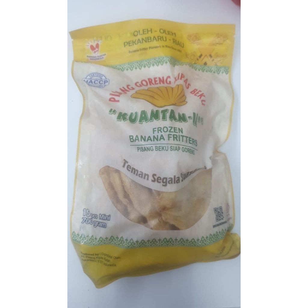 Pisang frozen Kipas Mini 700g Kuantan ll