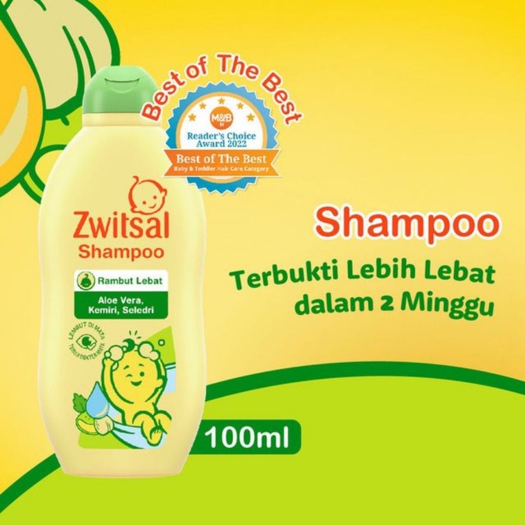 zwitsal shampoo 100ml