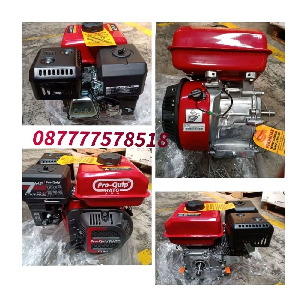Mesin Penggerak Pro Quip QX 160, Gasoline Engine Pro Quip 5,5HP