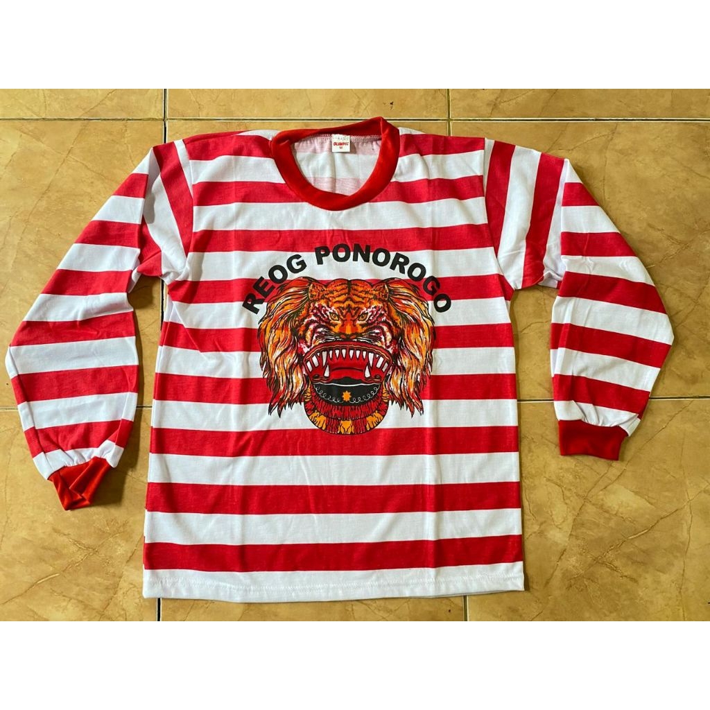 Kaos Reog Ponorogo lengan panjang