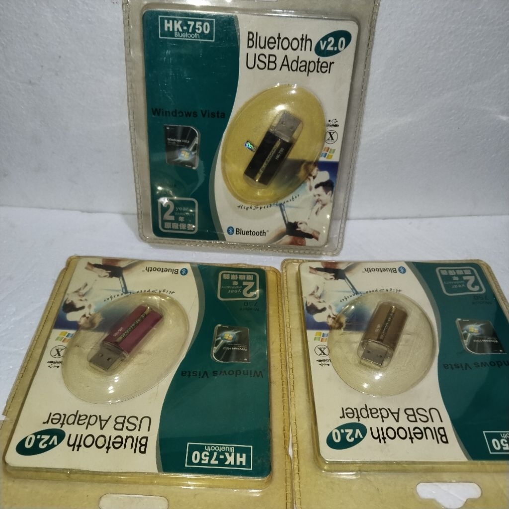 bluetooth usb adapter HK-750 WINDOWS VISTA 2year