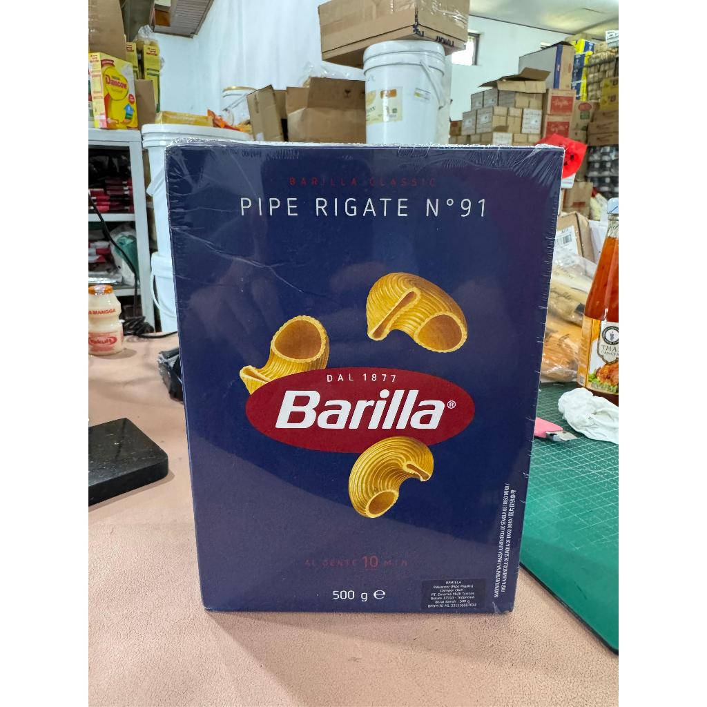 

Barilla Pipe Rigate / Pasta Pipe Rigate Barilla / Barilla Pipe Rigate N°91 / Pasta Barilla - 500 Gram
