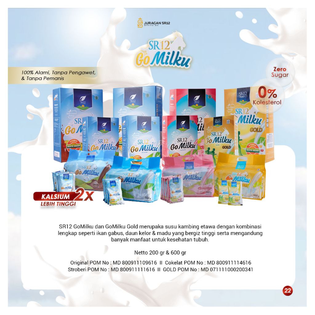 

GOMILKU SR12 / SUSU KAMBING ETAWA PREMIUM