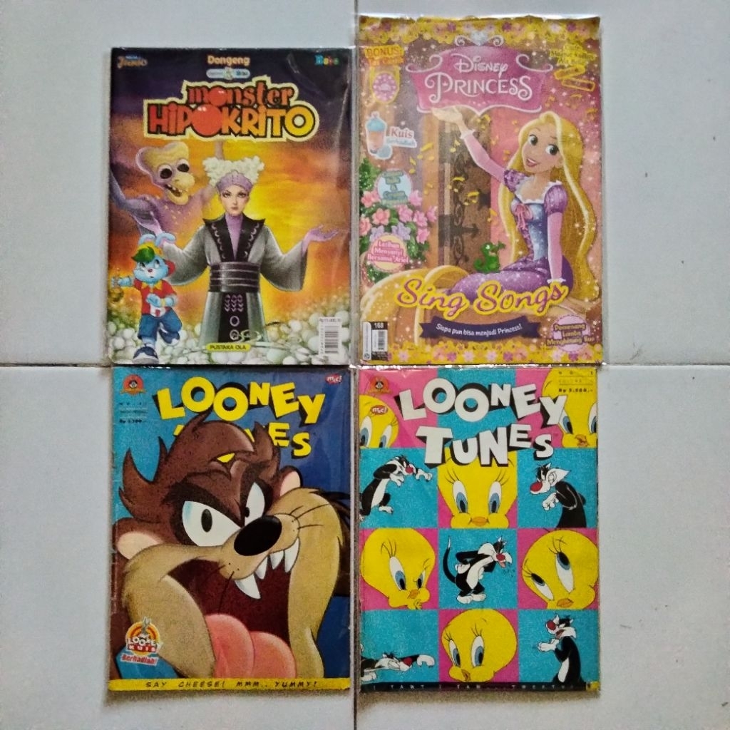 Majalah Dongeng Bobo - Disney Princess - Lonely Tunes