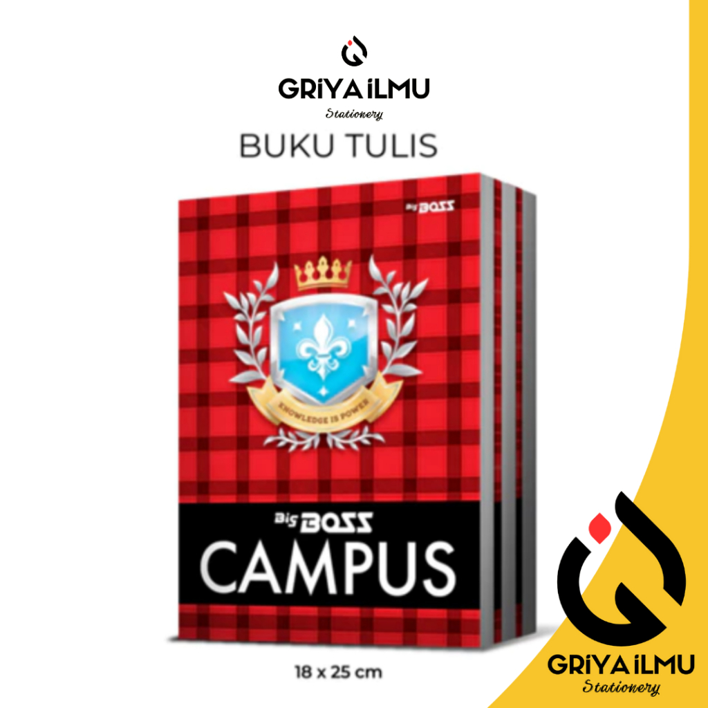 Buku Tulis B5 BIG BOSS 50 Lembar (0014505)