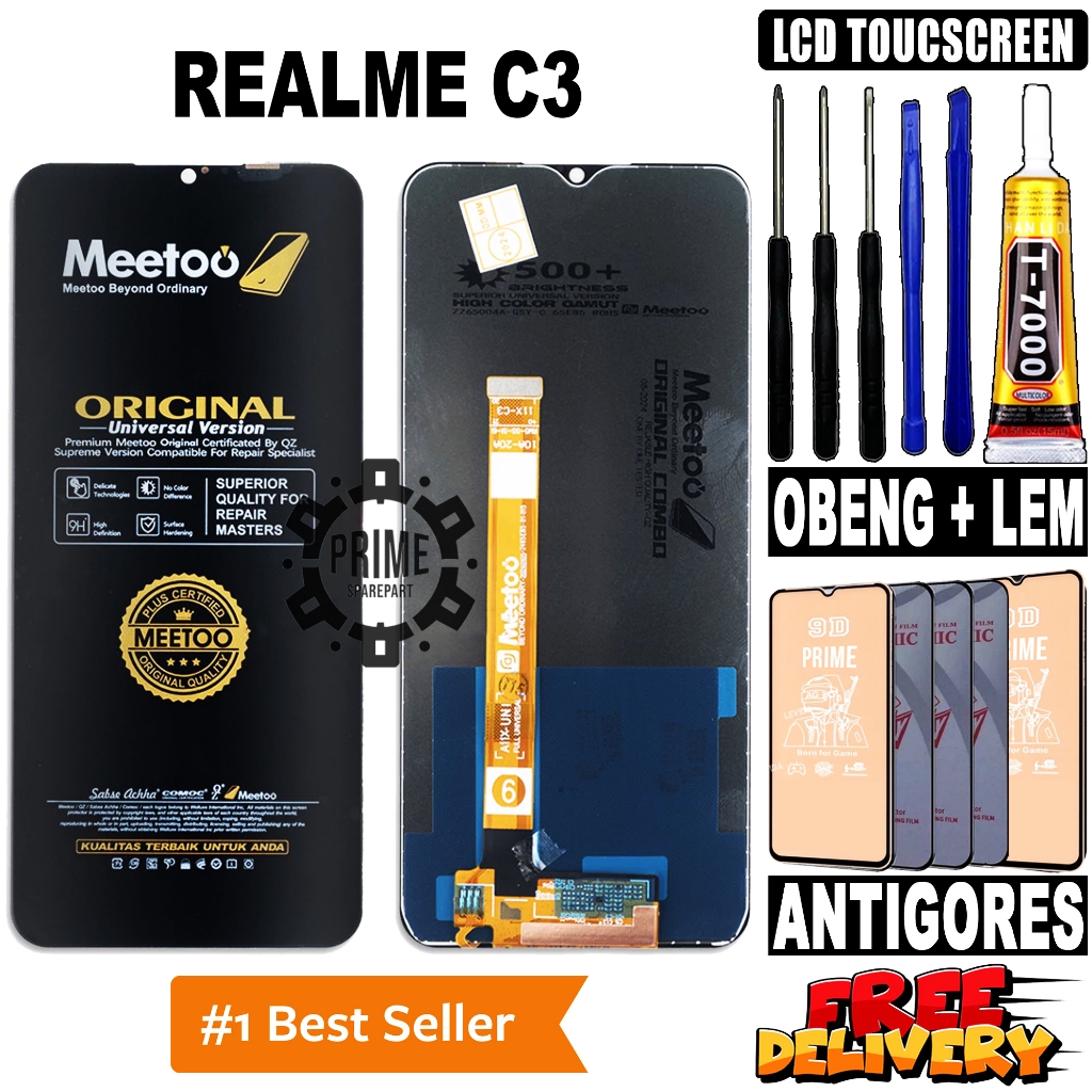 LCD REALME C3 ORIGINAL OEM LCD TOUCHSCREEN REALME C3 FULLSET