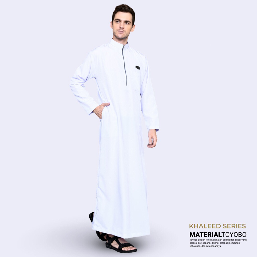 New Deals Jubah Slimfit Hitam Toyobo Terlaris Gamis Putih Polos Pria Gamis Pria Khaleed Gamis Hitam