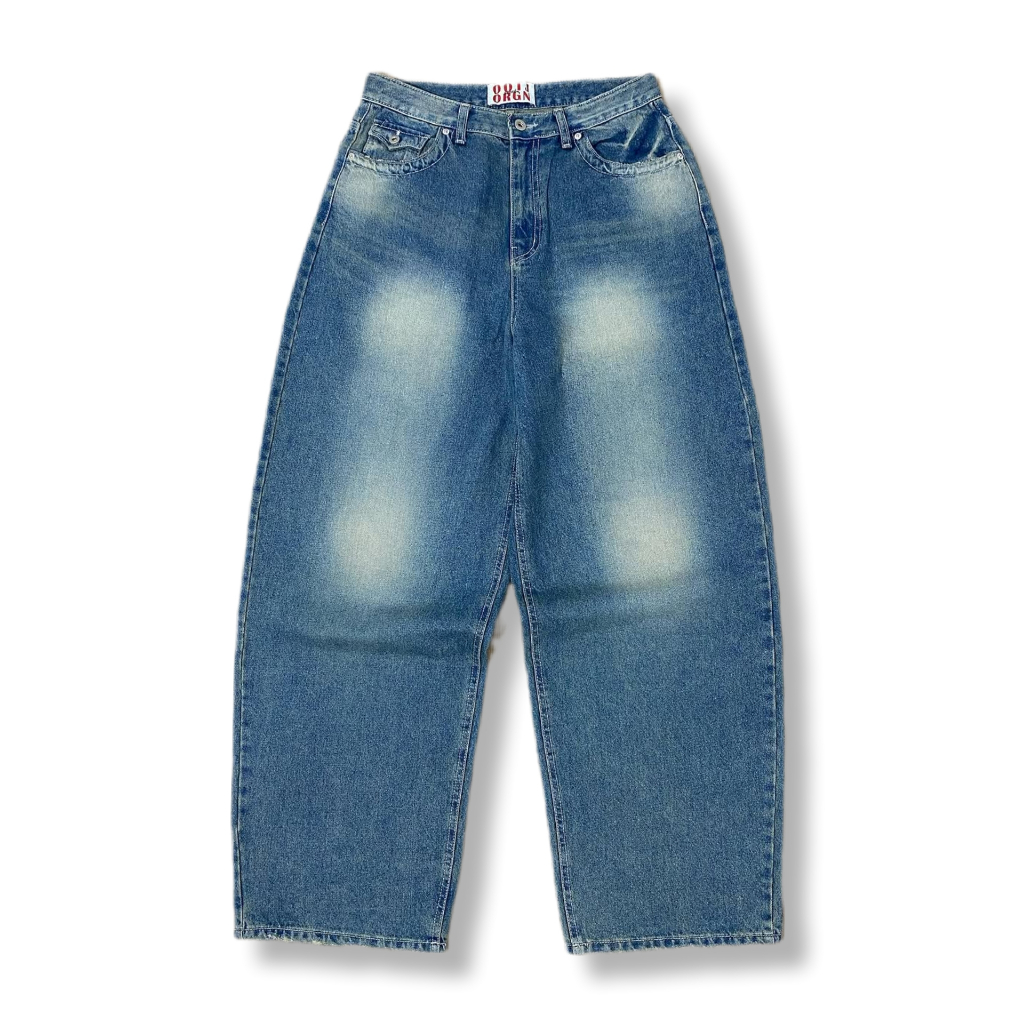 OOTJ ORIGINAL BAGGY DENIM JEANS LONG PANTS | CELANA PANJANG | BGOIB 2