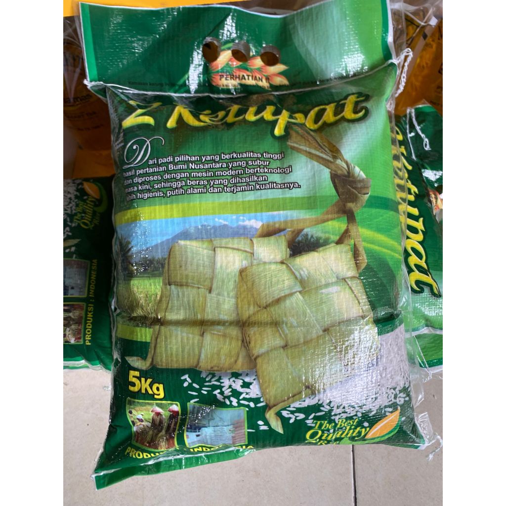 

BERAS 2 KETUPAT 5 KG & 10 KG