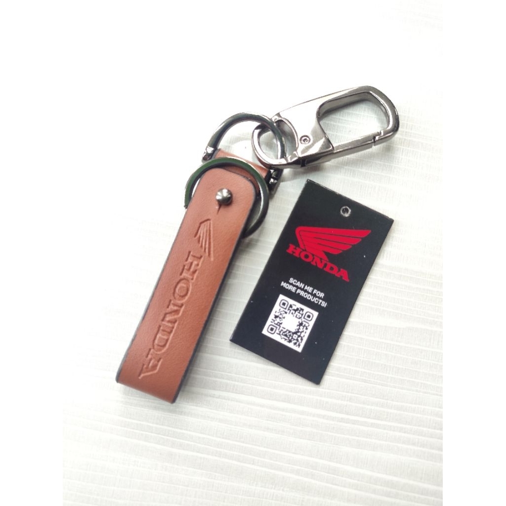 Honda Leather Keychain – Best's Choice, Elegan & Berkualitas (ORI)