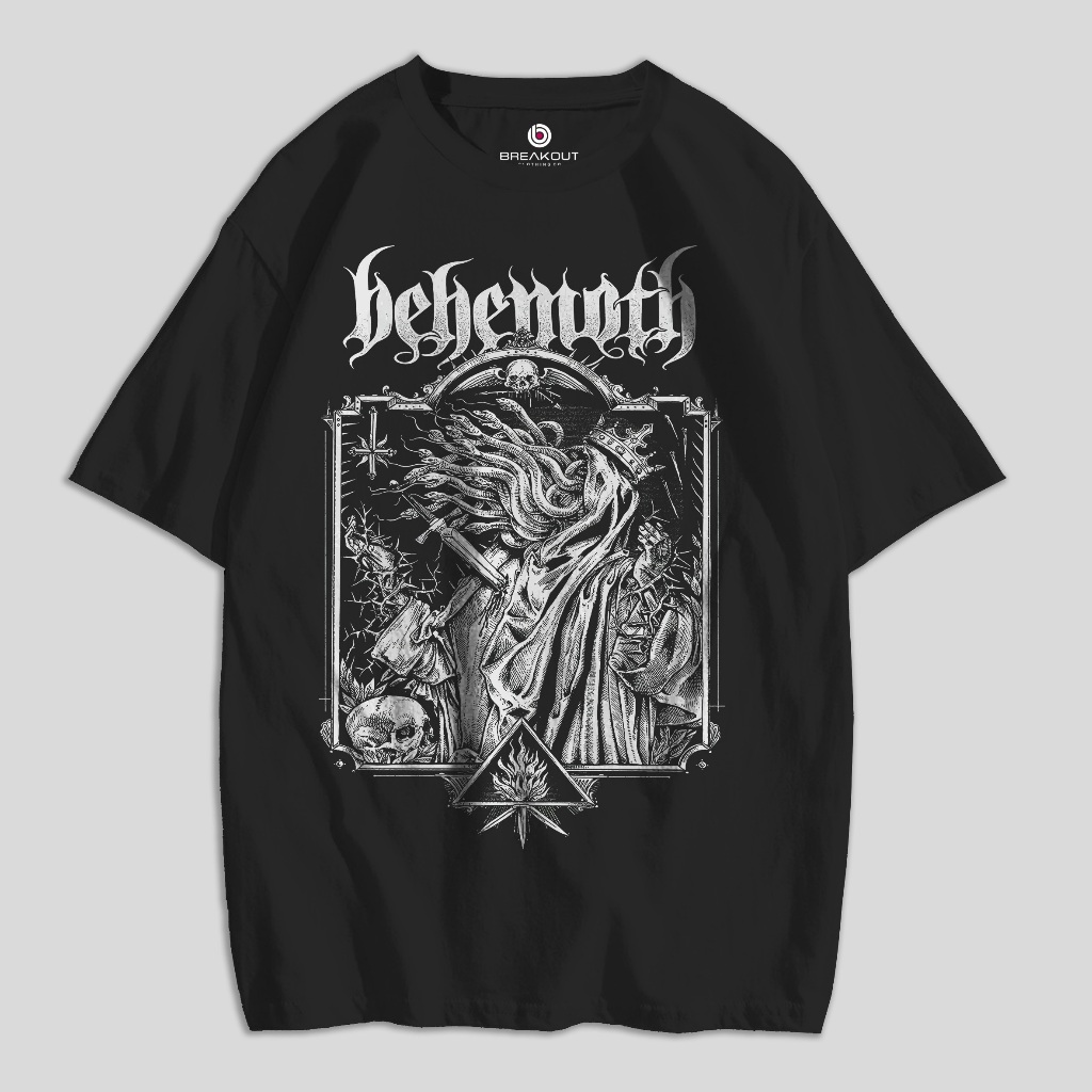 kaos band behemoth  tshirt behemoth kaos musik kaos metal