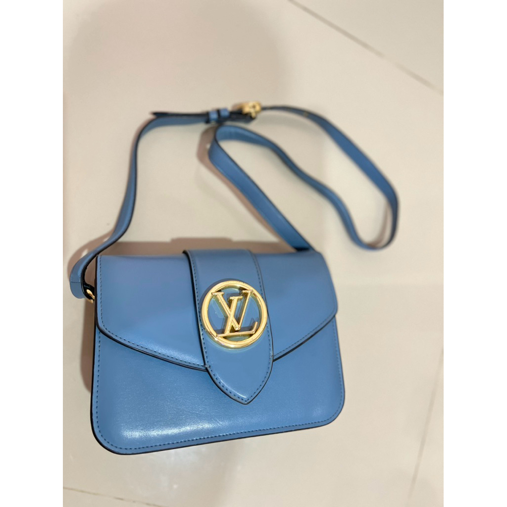 LV Pont9 calfskin leather