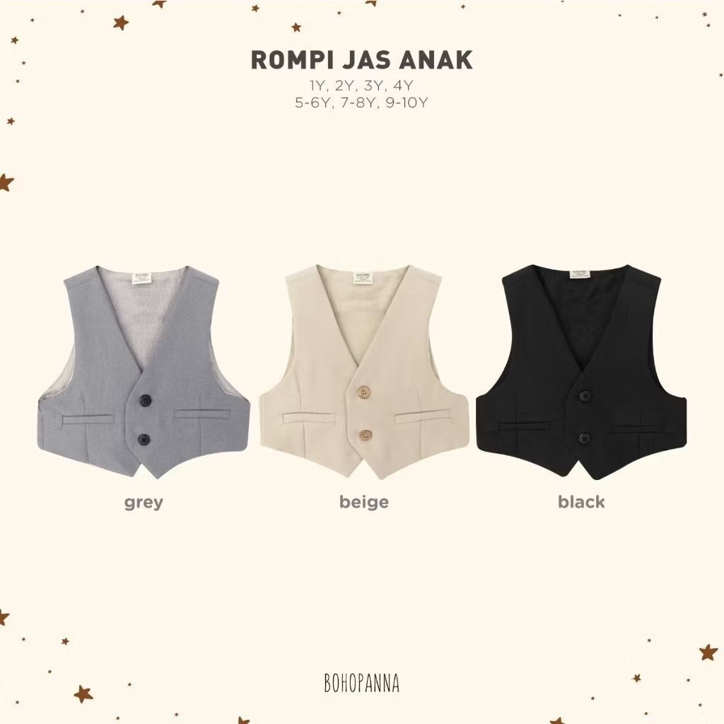 BOHOPANNA - ROMPI JAS ANAK - ROMPI ANAK