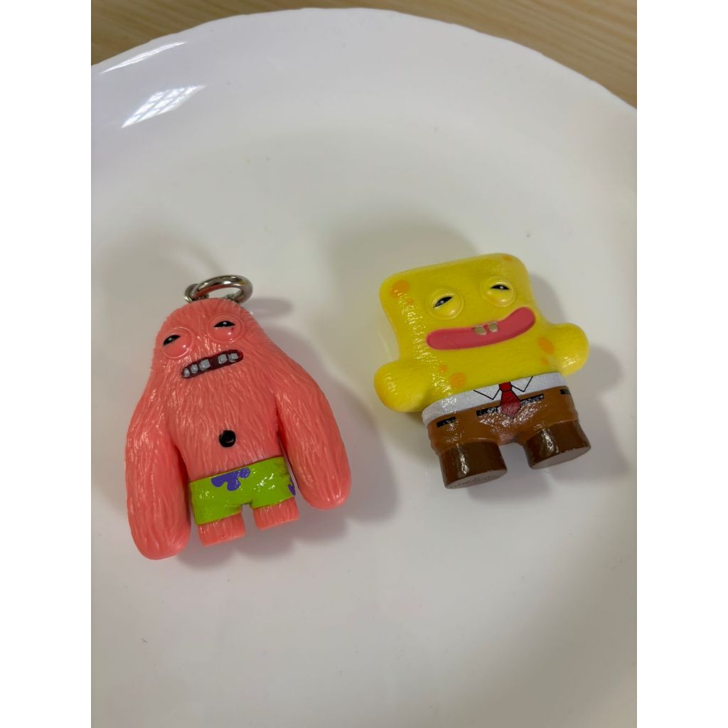 Fuggler Figure / Gantungan Kunci Fuggler / Fuggler Keyring Bagcharm SERIES FUGGLER X SPONGEBOB