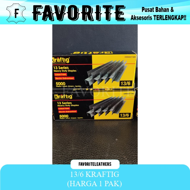 

isi Staples Manual / Staples Tembak Kraftig 13/6mm