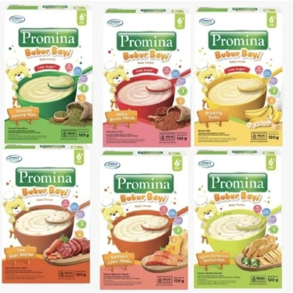 promina bubur bayi 6bulan