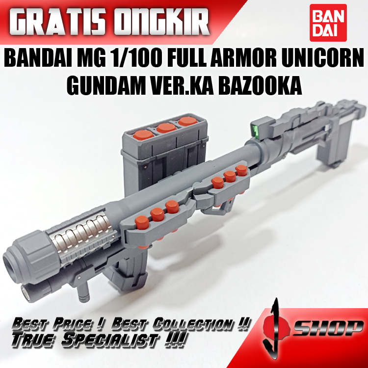 BANDAI MG 1/100 FULL ARMOR UNICORN GUNDAM VER.KA BAZOOKA MG1873