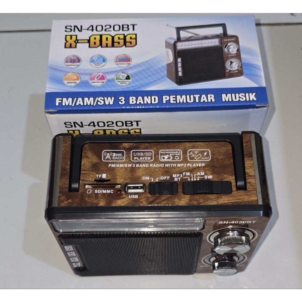 RADIO-BLUETOOTH-MITSUYAMA-SN4020BT-XBASS