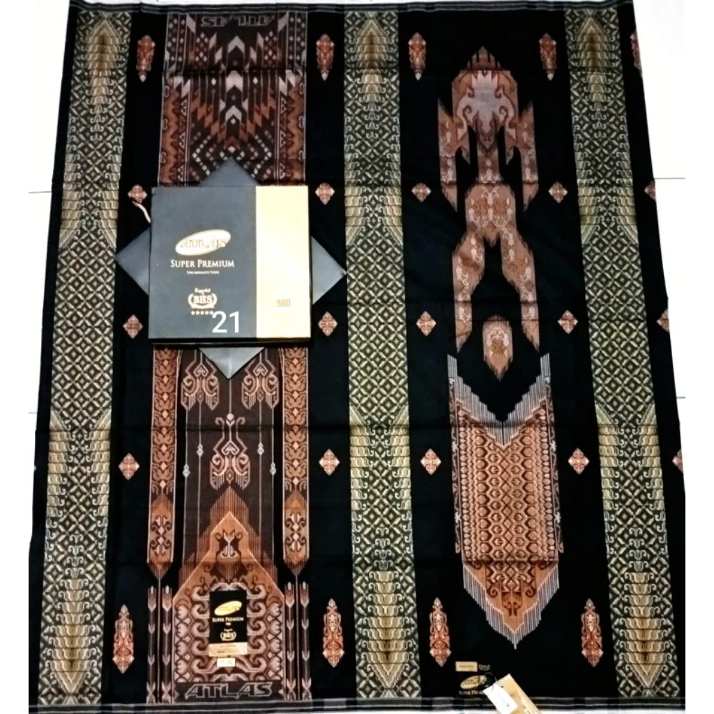 sarung atlas suprem s970 silv full songket