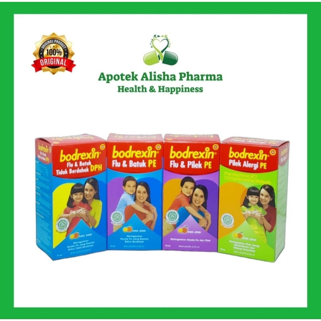 

Bodrexin Flu Batuk Anak Dry Sirup 60ml