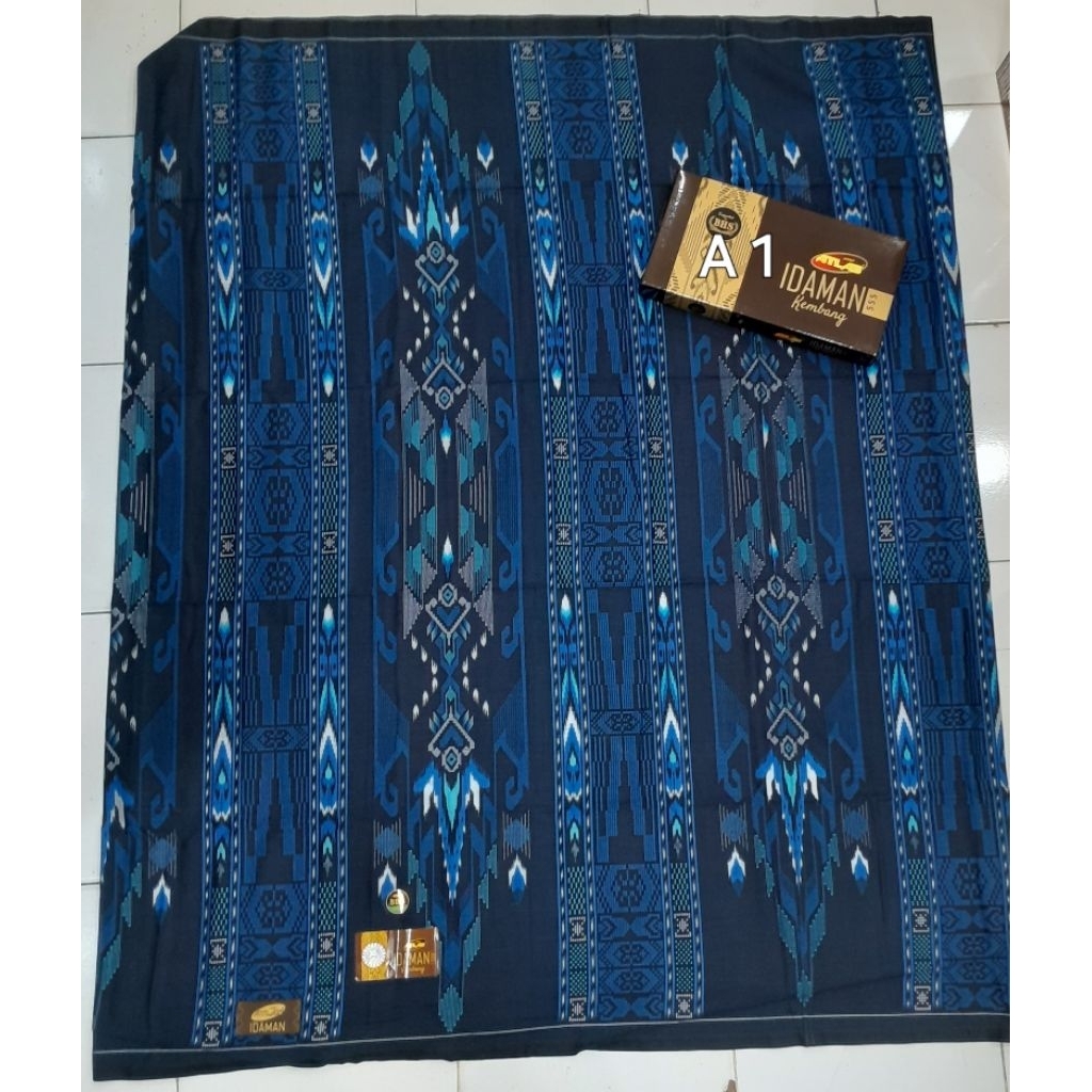 SARUNG ATLAS IDAMAN KEMBANG 555