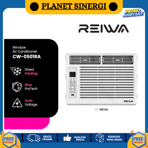 AC REIWA AC Windows 1/2 PK CW - 0501RA GARANSI RESMI