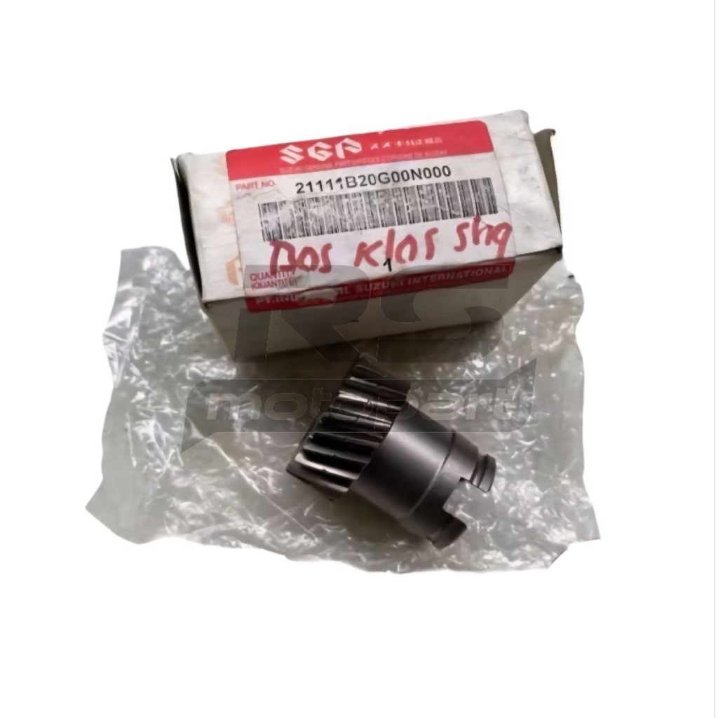 Gigi Tangis/Gear Primary Drive ASLI SGP Motor Suzuki :- Shogun FD 125 Terali- Shogun 125 New FL Tera