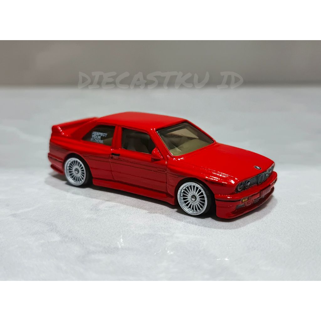 Hot Wheels Custom BMW M3 E30 Merah Loose